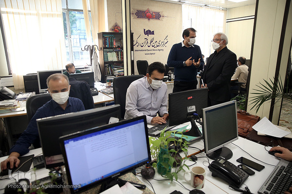 بازدید علیرضا حاجیان زاده، رئیس سازمان ملی تعلیم و تربیت کودک از ایکنا