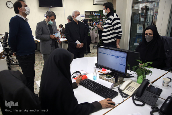 بازدید علیرضا حاجیان زاده، رئیس سازمان ملی تعلیم و تربیت کودک از ایکنا