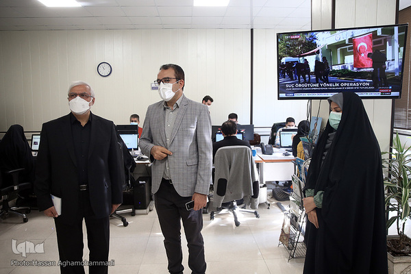 بازدید علیرضا حاجیان زاده، رئیس سازمان ملی تعلیم و تربیت کودک از ایکنا