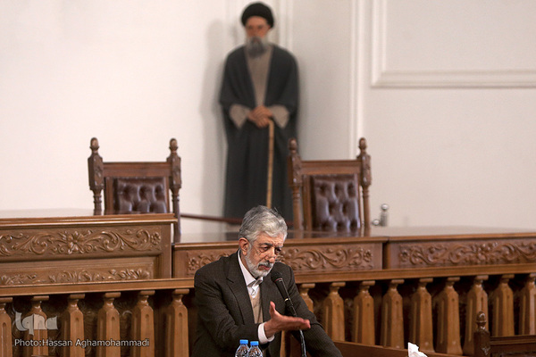 غلامعلی حدادعادل، رئیس فرهنگستان زبان و ادب فارسی