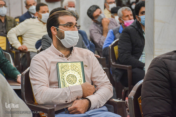 محفل انس با قرآن در امامزادگان فضل و یحیی(ع) محلات