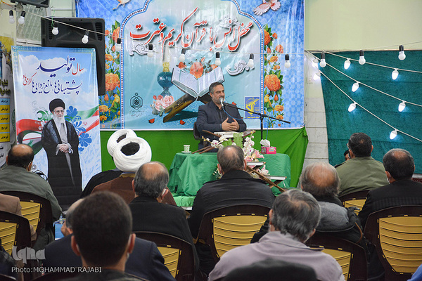 محفل انس با قرآن در امامزادگان فضل و یحیی(ع) محلات