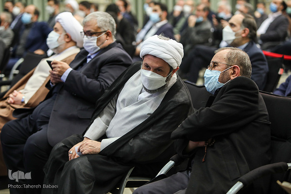 آیین تکریم و معارفه ابوذر ابراهیمی ترکمان و حجت‌الاسلام و المسلمین محمدمهدی ایمانی‌پور