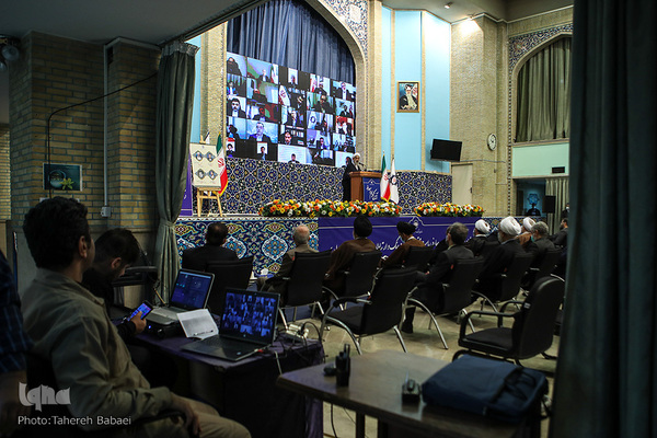 آیین تکریم و معارفه ابوذر ابراهیمی ترکمان و حجت‌الاسلام و المسلمین محمدمهدی ایمانی‌پور