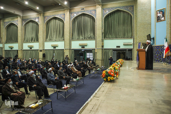 آیین تکریم و معارفه ابوذر ابراهیمی ترکمان و حجت‌الاسلام و المسلمین محمدمهدی ایمانی‌پور