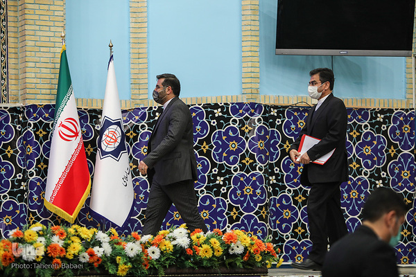 آیین تکریم و معارفه ابوذر ابراهیمی ترکمان و حجت‌الاسلام و المسلمین محمدمهدی ایمانی‌پور