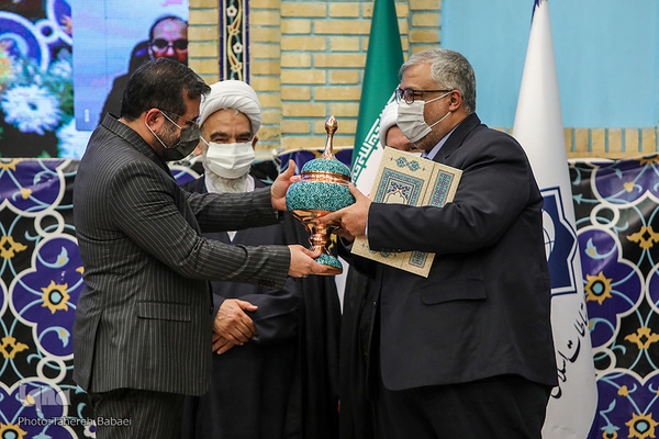 آیین تکریم و معارفه ابوذر ابراهیمی ترکمان و حجت‌الاسلام و المسلمین محمدمهدی ایمانی‌پور