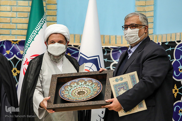 آیین تکریم و معارفه ابوذر ابراهیمی ترکمان و حجت‌الاسلام و المسلمین محمدمهدی ایمانی‌پور