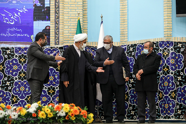 آیین تکریم و معارفه ابوذر ابراهیمی ترکمان و حجت‌الاسلام و المسلمین محمدمهدی ایمانی‌پور