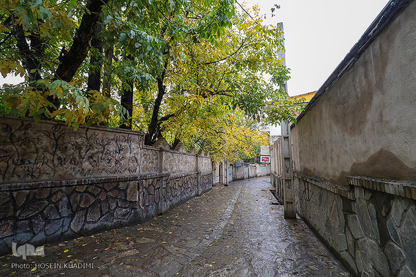 پاییز هزار رنگ در روستای «انجدان» اراک