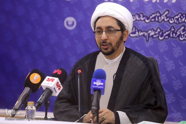 نشست خبری حجت‌الاسلام والمسلمین حامد تقدیری، رئیس «مدارس صدرا» و مسوول واحد کودک و نوجوان سازمان تبلیغات اسلامی