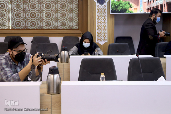 نشست خبری حجت‌الاسلام والمسلمین حامد تقدیری، رئیس «مدارس صدرا» و مسوول واحد کودک و نوجوان سازمان تبلیغات اسلامی