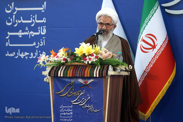 آیت الله علی معلمی، امام جمعه شهرستان قائمشهر و نماینده مازندران در مجلس خبرگان رهبری