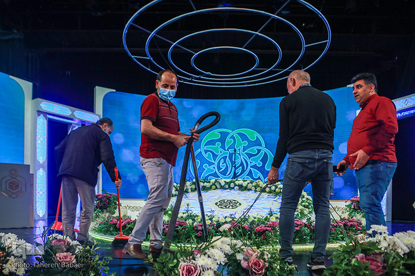 رقابت‌های رشته اذان در بخش آقایان