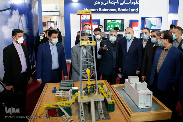 مراسم افتتاحیه نمایشگاه توانمندی‌ها و دستاوردهای جهاددانشگاهی