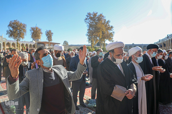 اقامه نماز باران در شیراز