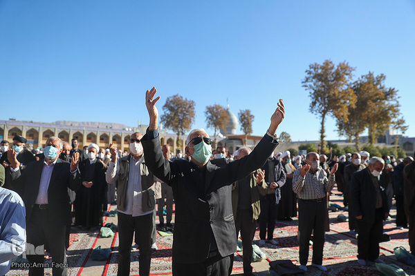 اقامه نماز باران در شیراز