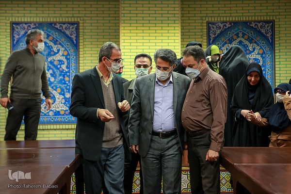 جلسه خداحافظی رحیم خاکی از همکاران فرهنگسرای قرآن تهران