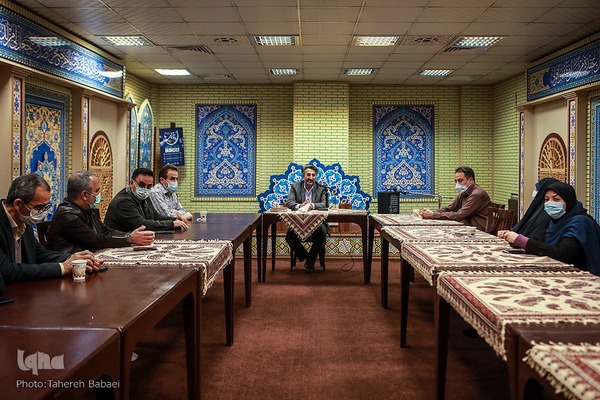 جلسه خداحافظی رحیم خاکی از همکاران فرهنگسرای قرآن تهران