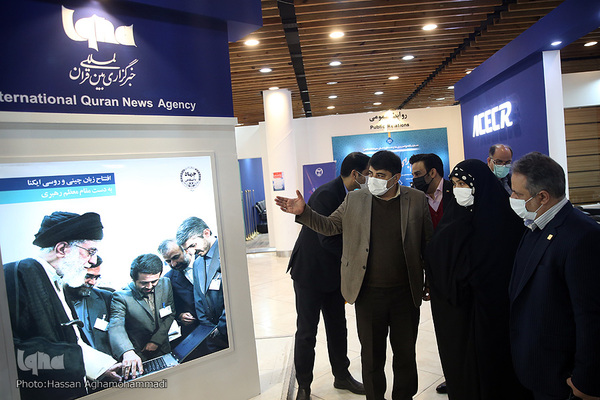 غرفه ایکنا در چهارمین روز نمایشگاه دستاوردها و توانمندی‌های جهاددانشگاهی