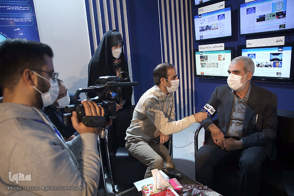 غرفه ایکنا در نمایشگاه دستاوردها و توانمندی‌های جهاددانشگاهی