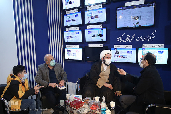 غرفه ایکنا در نمایشگاه دستاوردها و توانمندی‌های جهاددانشگاهی