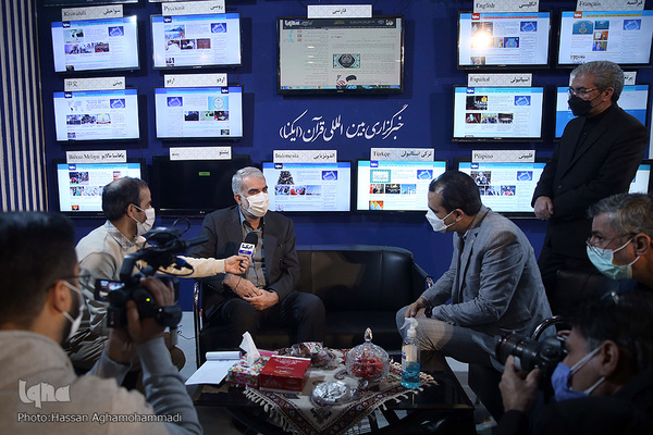 غرفه ایکنا در نمایشگاه دستاوردها و توانمندی‌های جهاددانشگاهی