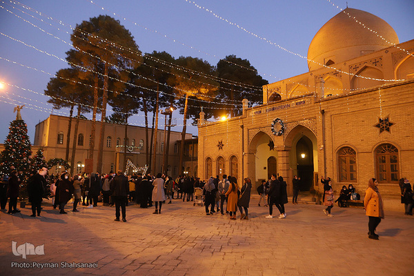 جشن کریسمس در اصفهان