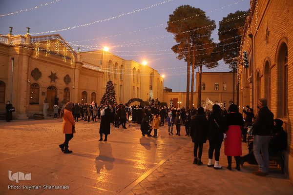 جشن کریسمس در اصفهان