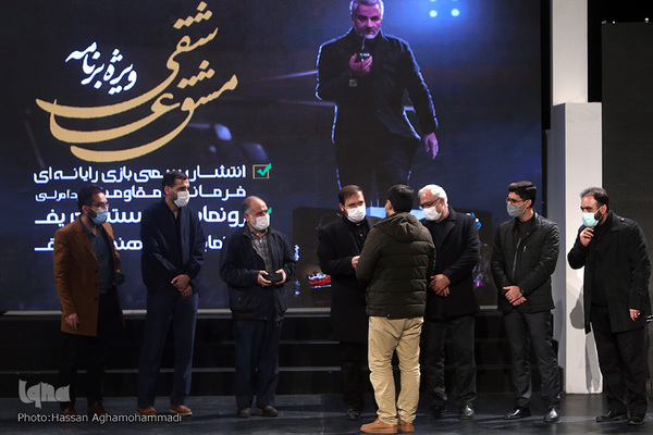 مراسم رونمایی از بازی رایانه‌ای فرمانده مقاومت؛ نبرد آمرلی