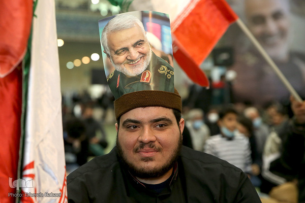 مراسم دومین سالگرد شهادت سردار سپهبد شهید «قاسم سلیمانی» در مصلی بزرگ امام خمینی(ره) تهران