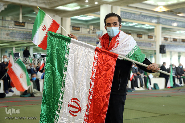 مراسم دومین سالگرد شهادت سردار سپهبد شهید «قاسم سلیمانی» در مصلی بزرگ امام خمینی(ره) تهران