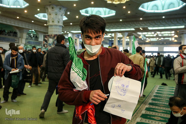 مراسم دومین سالگرد شهادت سردار سپهبد شهید «قاسم سلیمانی» در مصلی بزرگ امام خمینی(ره) تهران