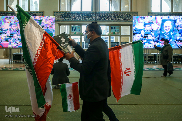 مراسم دومین سالگرد شهادت سردار سپهبد شهید «قاسم سلیمانی» در مصلی بزرگ امام خمینی(ره) تهران