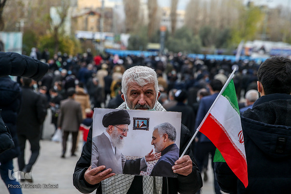 مراسم دومین سالگرد شهادت سردار سپهبد شهید «قاسم سلیمانی» در مصلی بزرگ امام خمینی(ره) تهران