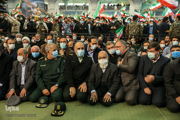 مراسم دومین سالگرد شهادت سردار سپهبد شهید «قاسم سلیمانی» در مصلی بزرگ امام خمینی(ره) تهران