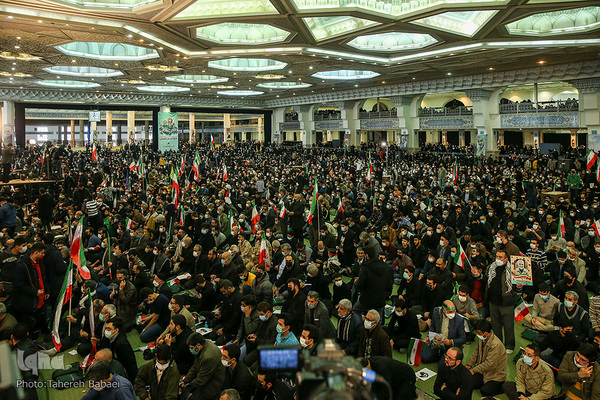 مراسم دومین سالگرد شهادت سردار سپهبد شهید «قاسم سلیمانی» در مصلی بزرگ امام خمینی(ره) تهران