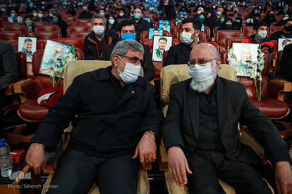 مراسم بزرگداشت شهدای مدافع حرم در برج میلاد