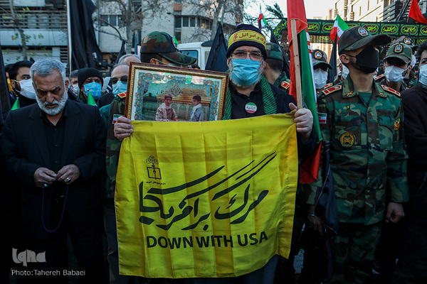 تشییع پیکر ۱۵۰ شهید گمنام