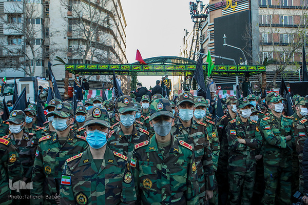 تشییع پیکر ۱۵۰ شهید گمنام