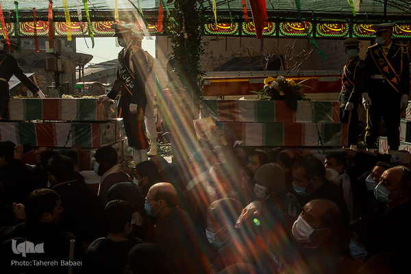 تشییع پیکر ۱۵۰ شهید گمنام