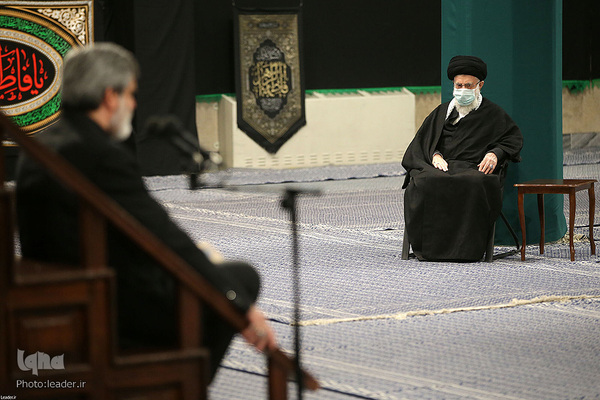 مراسم عزاداری شام شهادت حضرت فاطمه‌زهرا (س)در حسینیه امام خمینی(ره)