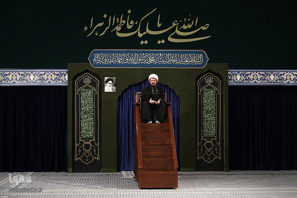 مراسم عزاداری شام شهادت حضرت فاطمه‌زهرا (س)در حسینیه امام خمینی(ره)