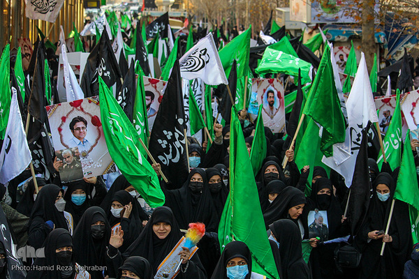 دسته عزاداری دختران حاج قاسم