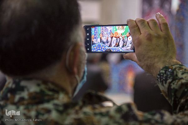 محفل انس با قرآن کریم در امامزاده سیدمحمد(ع) خمینی‌شهر