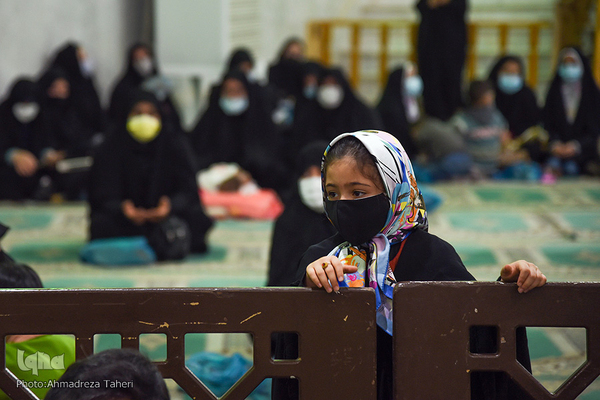 محفل انس با قرآن کریم در امامزاده سیدمحمد(ع) خمینی‌شهر