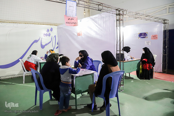 اردوی جهادی ۵۵ پزشک تهرانی در اهواز