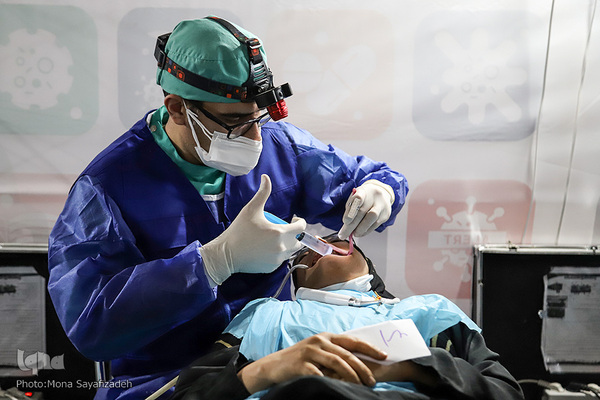 اردوی جهادی ۵۵ پزشک تهرانی در اهواز