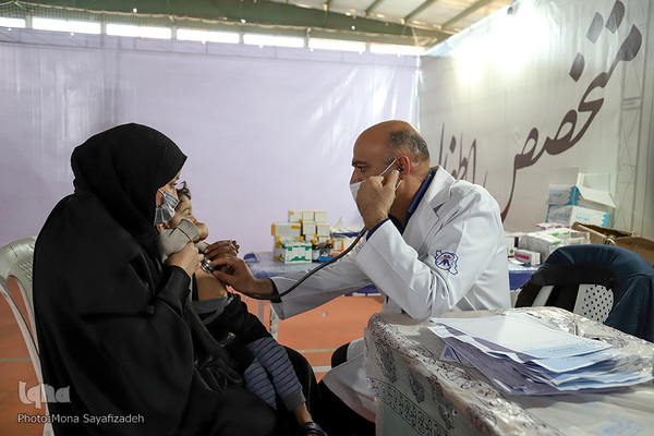 اردوی جهادی ۵۵ پزشک تهرانی در اهواز