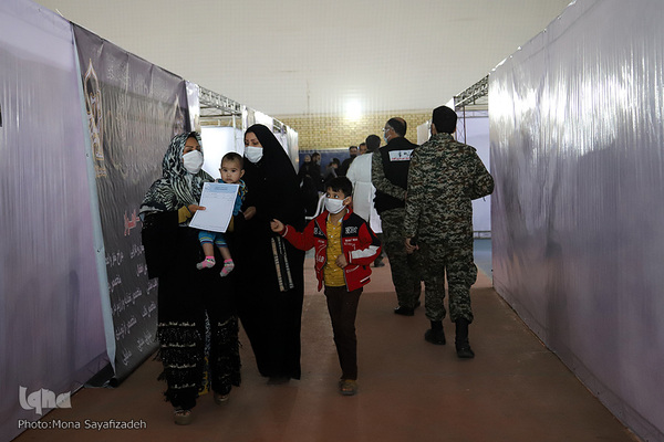 اردوی جهادی ۵۵ پزشک تهرانی در اهواز